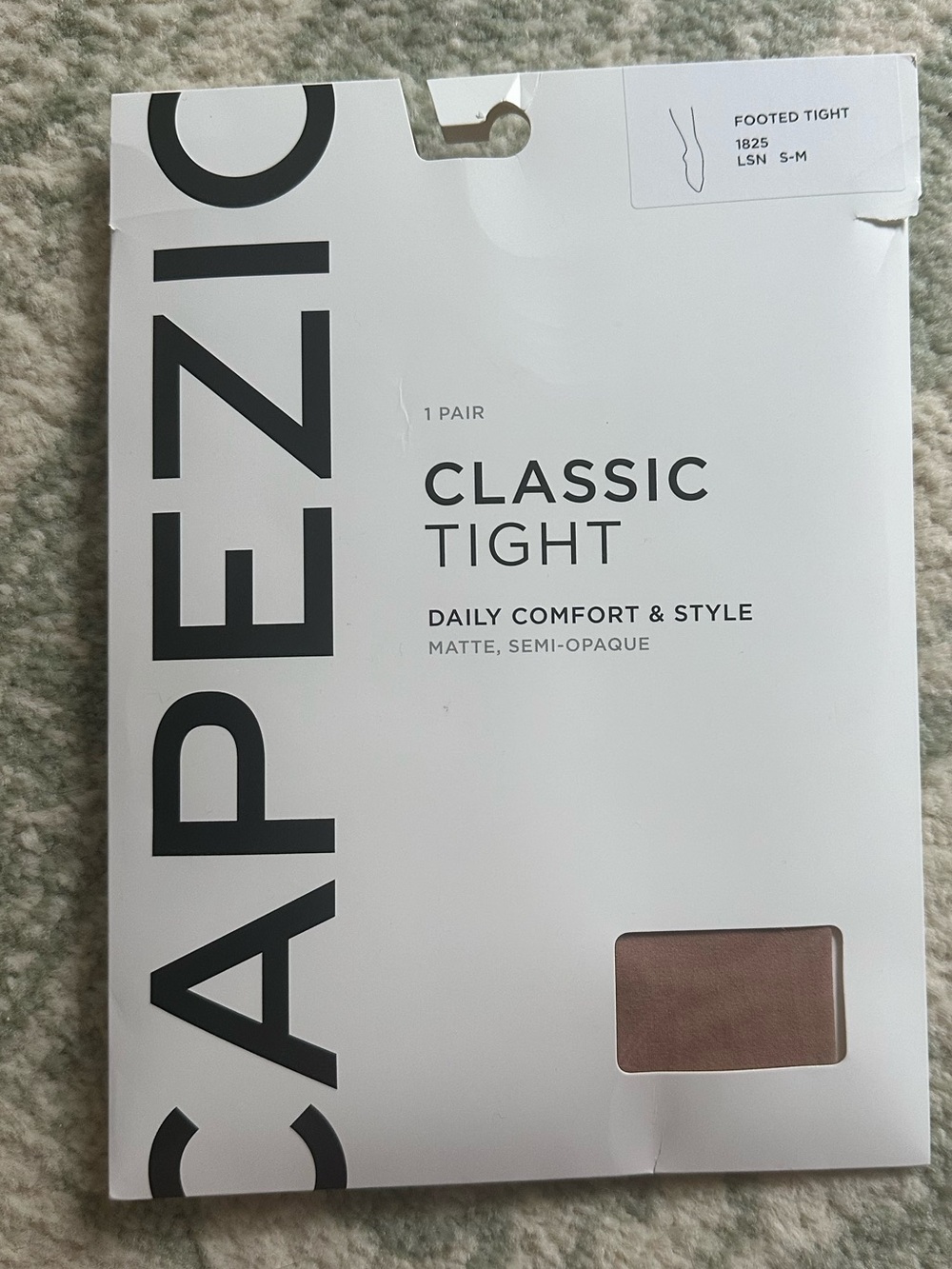 Capezio Classic Tight - Nude S/M